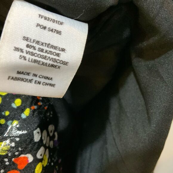 DEREK LAM 10 Crosby Top size 2 Sleeveless viscose Silk Floral Blouse  tank - Picture 4 of 6